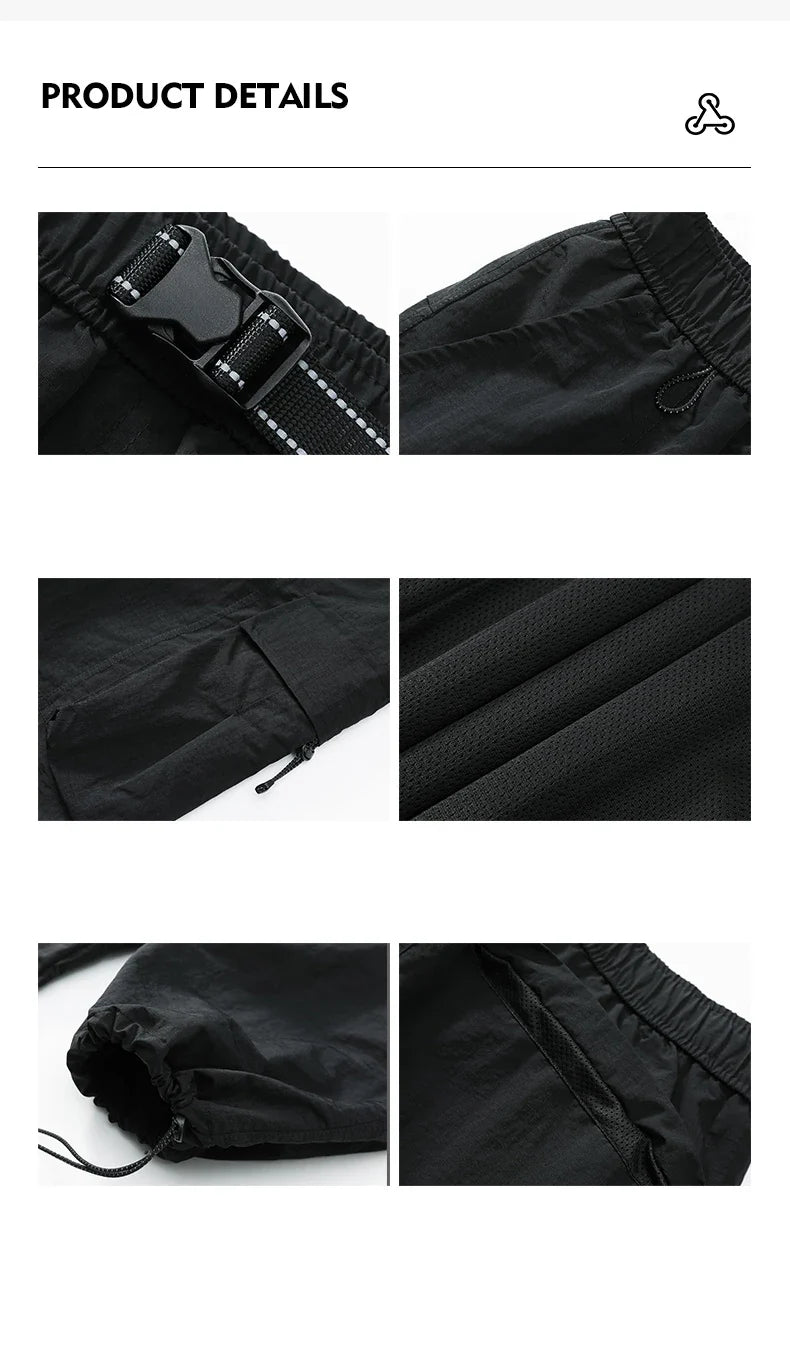 Outdoor Hiking Pants Male Waterproof Wear-Resistant Trekking Paratrooper Trousers Autumn Breathable Mountaineering Cargo Pants