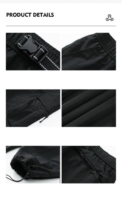 Outdoor Hiking Pants Male Waterproof Wear-Resistant Trekking Paratrooper Trousers Autumn Breathable Mountaineering Cargo Pants