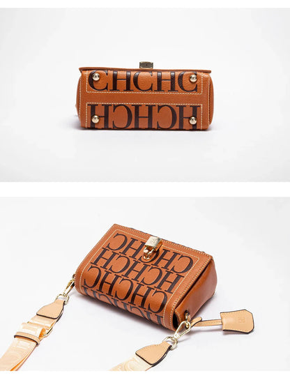 Fashionable Classic Light Luxury Letter PU Material Crossbody Bag Design Exquisite Craftsmanship Women's New Shoulder Bag