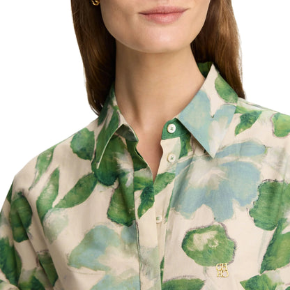 Women Printing Tops Blouses Fashion Print Casual Long Sleeve Office Lady OL Shirts Slim Blusas