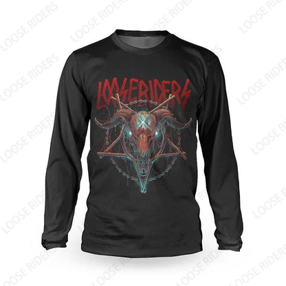 2023 loose riders mtb shirt BMX mountain bike men's quick dry jersey off-road DH motorcycle jersey enduro quick dry jersey