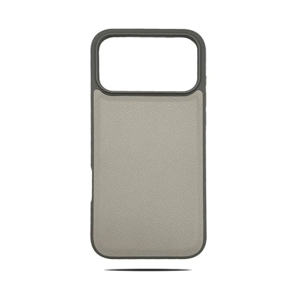 Ultra Thin Epsom PU Leather Magnetic Phone Case Non-Slip Grip Anti Fingerprint Phone Cover for iPhone 17 Pro 17 Pro Max