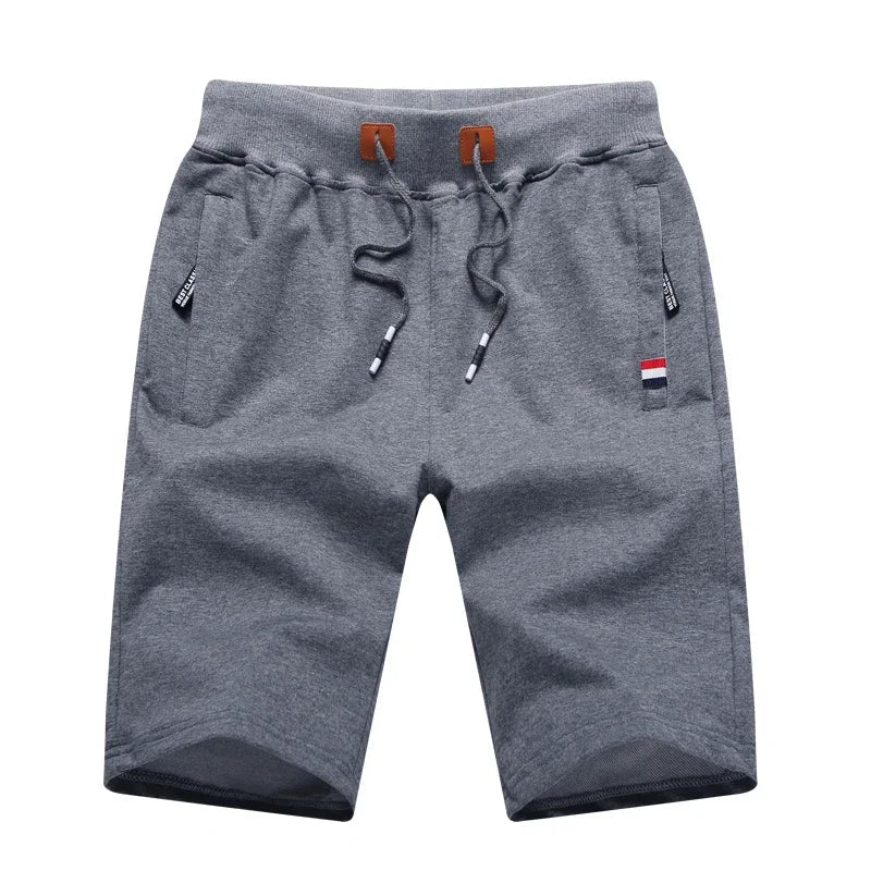 Men 2025 Summer Cotton Breeches Short Men Boardshorts Breathable Male Casual Shorts Mens Short Bermuda Beach Short Pants Hot