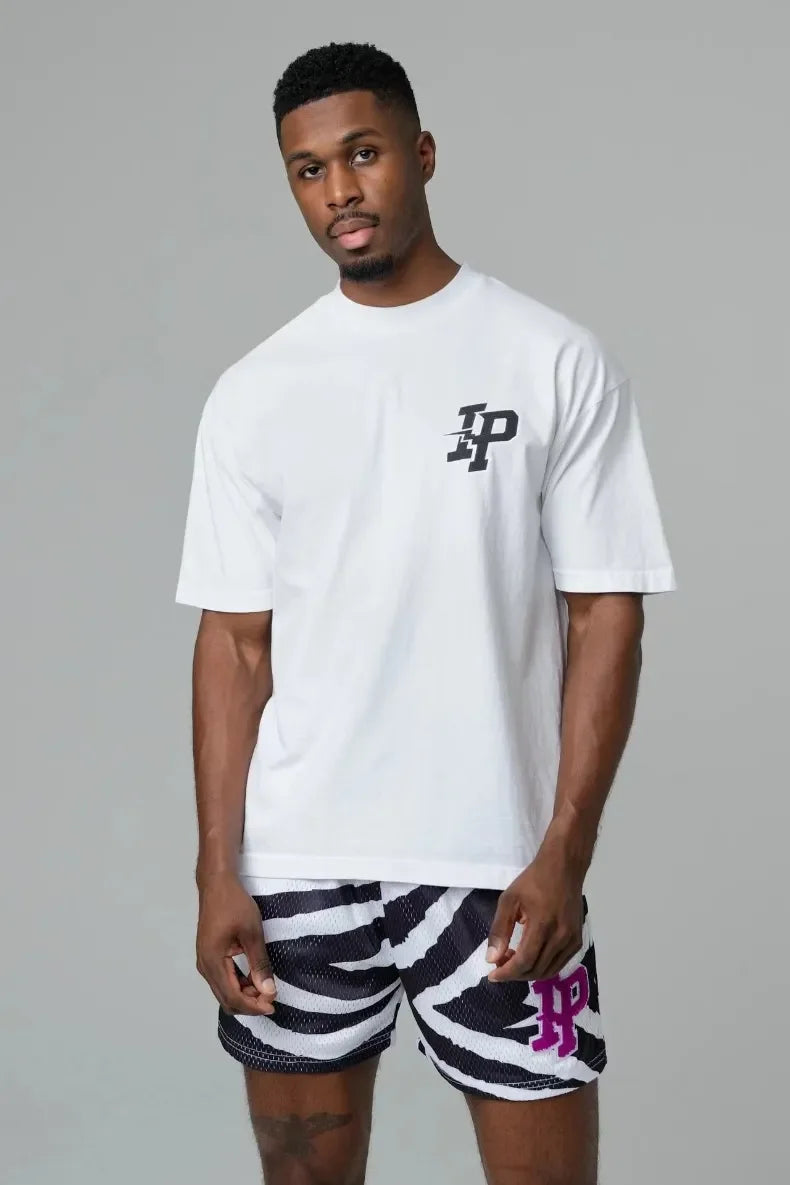 Mens Clothing IP Trend Casual Shorts Summer Fitness Sports Mesh Breathable Quick Dry Short Pants Man Beach Basketball Sweatpants