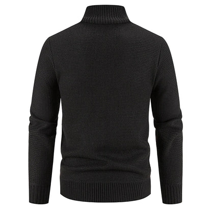 Men's Autumn Winter Sweater Baseball Coat Knit Jacket Korean Jumpers Male Windbreaker Fashion Pullovers Business Casual Knitwear