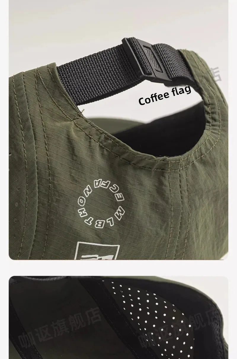 Summer Thin Breathable Mesh Baseball Caps for Men and Women Outdoor Camping Leisure Sun Protection Quick-drying Hiking Hats