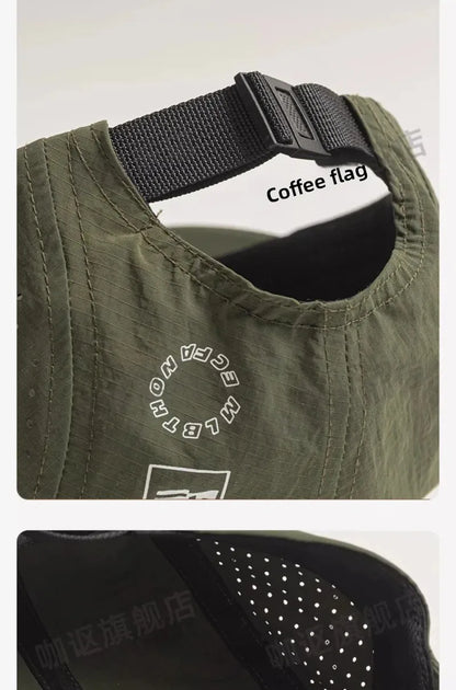 Summer Thin Breathable Mesh Baseball Caps for Men and Women Outdoor Camping Leisure Sun Protection Quick-drying Hiking Hats