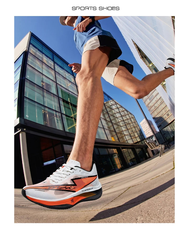 Running Shoes Carbon Board Marathon Men Speciality Sports Breathable Lightweight Women's Comfortable Athletic Chunta Sneakers