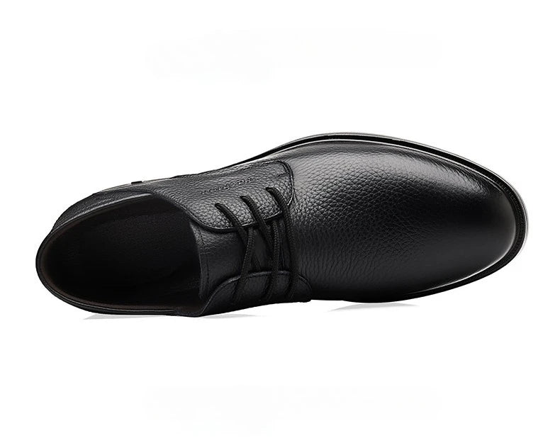 Men Formal Leather Shoes Black Pointed Toe Men Loafers Party Office Business Casual Shoes for Men Oxford Shoes Mens Dress Shoe