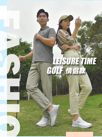 Golf Sneakers Men's Waterproof Fashion Casual Outdoor Comfortable Golfers Footwears Women