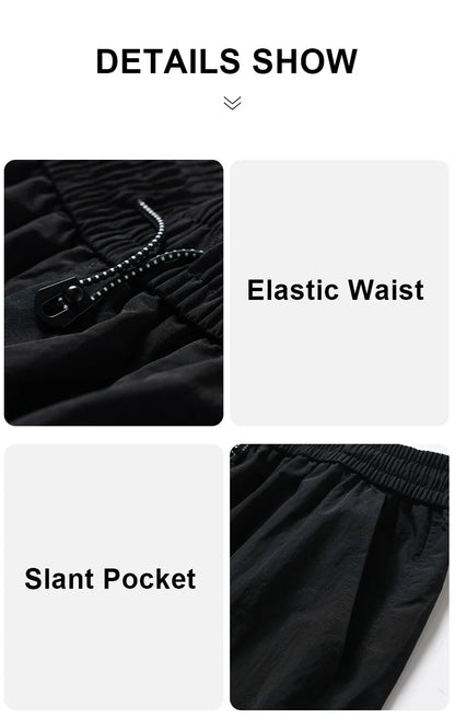 Men's Water-repellen Hiking Pants Quick Drying Fashion Cargo Pants Breathable Trousers Fishing Camping Outdoor Sport Pants