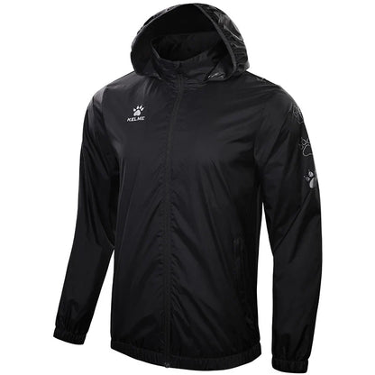 Men's Waterproof Jacket  Windbreaker Soccer Training Lightweight  Training  Outwear Quick Dry Coat  8163WT1001