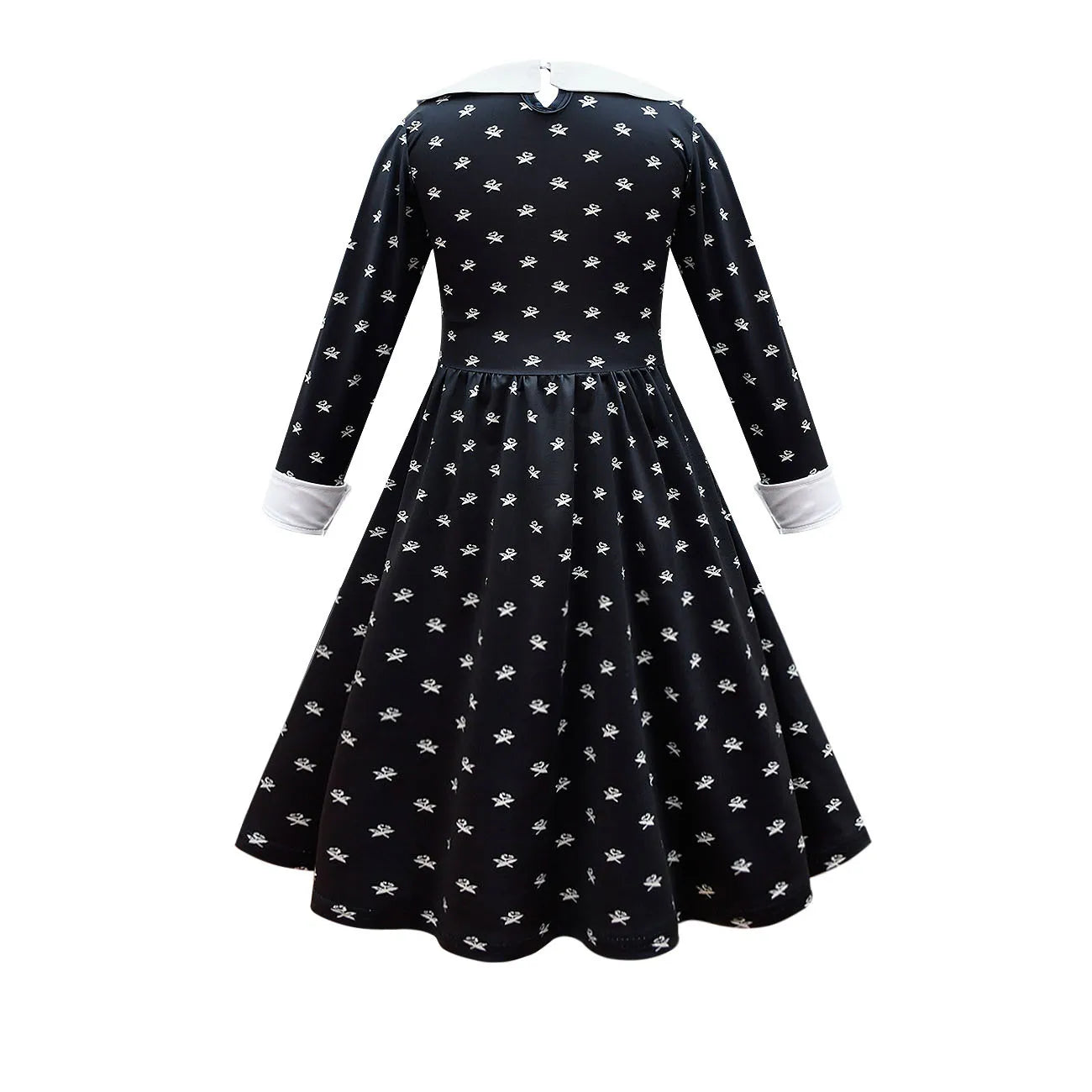 Wednesday Cosplay For Girls Costume Movie Addams Dresses for Girl Kids Mesh Party Dresses Halloween Carnival Costumes 4-12Yrs