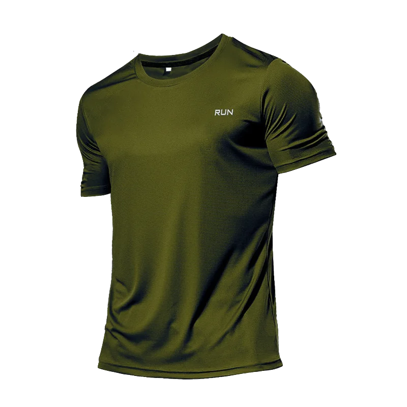 Men Long Sleeve Sport T-shirt Quick Dry Running Shirt Breathable Anti-sweat Top Gym T Shirt Men Fitness Gym Clothing Men 2023