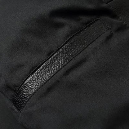 Genuine Leather Jacket Men 100%Cowhide Slim Fit Stand Collar Autumn Winter Cycling Casual Real Leather Cotton Padded Jacket Man