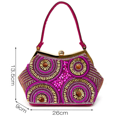 Elegant Italian Design Women's Party Shoes With Matching Handbag - Perfect for Hot African Weddings Stylish Heels and Bag Set