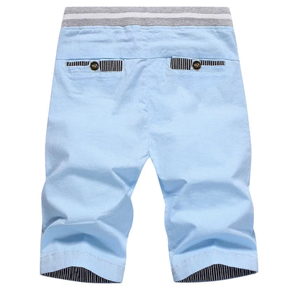 Newest Men Cotton Fashion Men Short Summer Casual Shorts Linen Mens Shorts Bermuda Beach Short Plus Size 4XL Joggers Male Hot