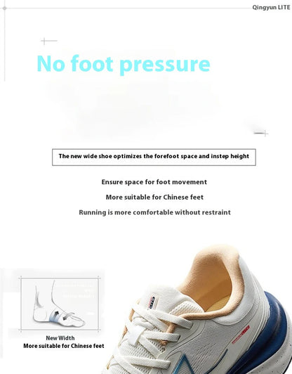 Running Shoes For Men 2025 Spring Cushioning Wear-Resistant Lightweight Comfortable Sneakers 975219110056