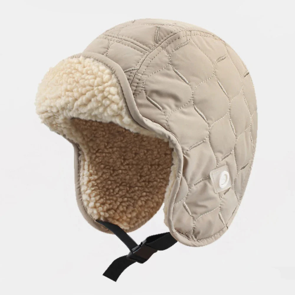 Russian Hat Thick Warm Winter Hats for Men Women Fleece Lined Trapper Bomber Hat Male Female Snow Ski Trapper Earflap Cap