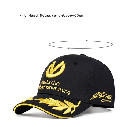 Unisex Letter Embroidery Baseball Caps Spring and Autumn Outdoor Adjustable Casual Hats Sunscreen Hat