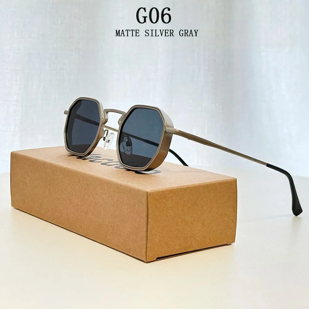 Steampunk Sunglass Men 2025 Square Sunglasses Women Trendy And Fashionable Vintage Fashion Glasses Gafas De Sol Hombre Zonnebril
