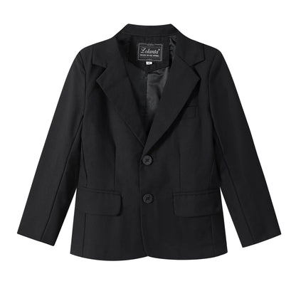 Boys Blazer Kids Suit Jacket Sport Coat Dress Outfits for Birthday Graduation Wedding Party  5-13Years