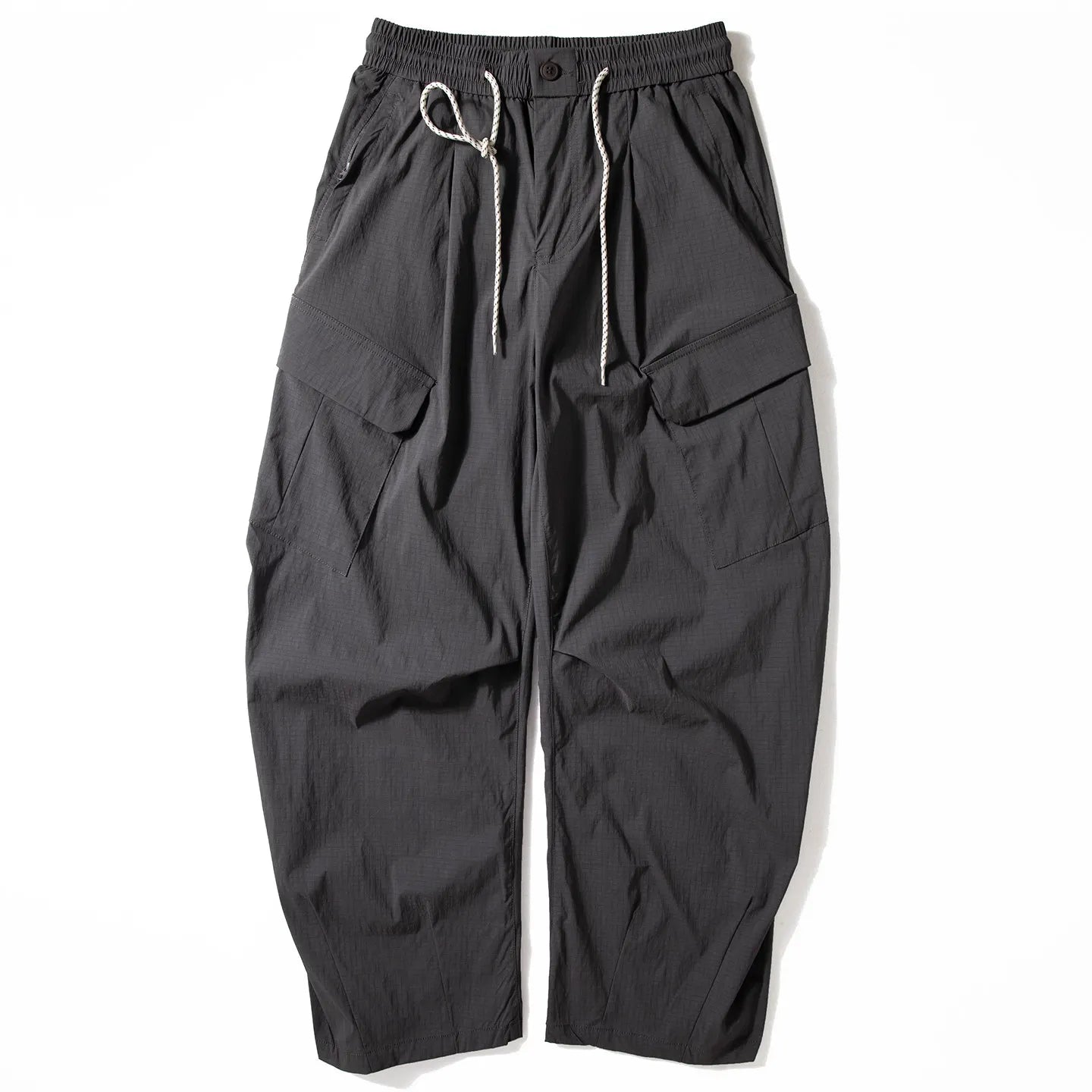 Unisex Outdoor Quick Dry Lightweight Techwear Hiking Cargo Pants Loose Fit Casual Sports Spring Summer Thin Long Pants Trendy