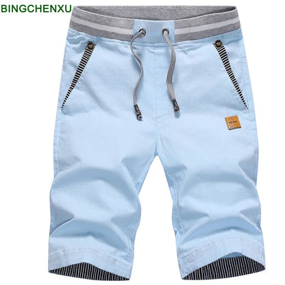 Newest Men Cotton Fashion Men Short Summer Casual Shorts Linen Mens Shorts Bermuda Beach Short Plus Size 4XL Joggers Male Hot