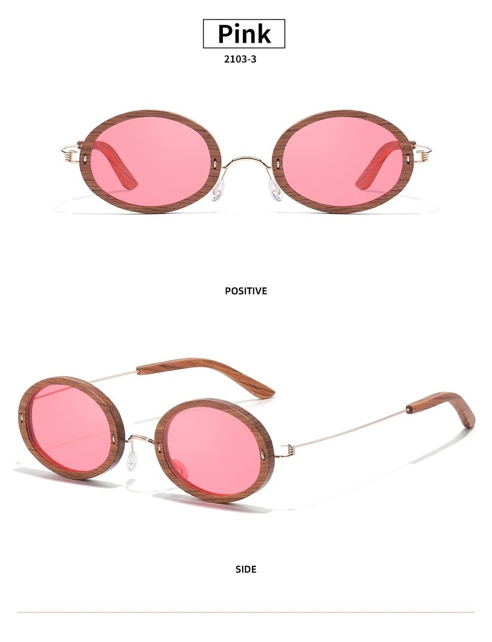 Wooden Aduit Sunglasses Brazilian rosewood Handmade Polarized Glasses Mirror Coating Lenses Eyewear With Gift Box 2103