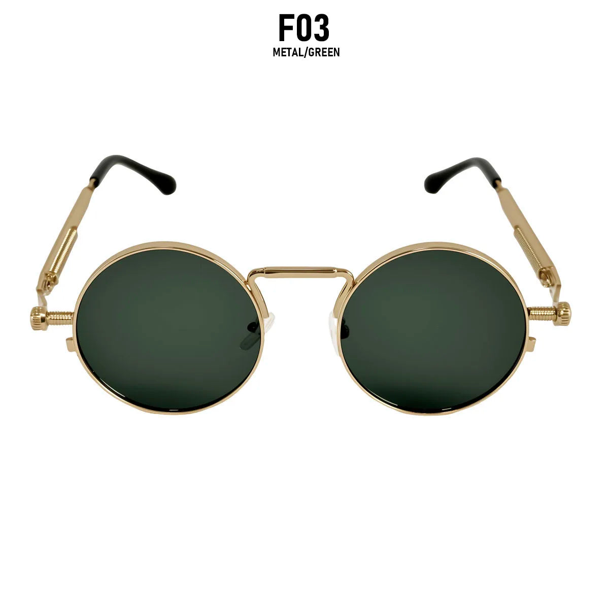 Round Steampunk Sunglasses Men UV400 Protection Punk Fashion Glasses Vintage Luxury Dropshipping Gafas De Sol Lunette De Soleil