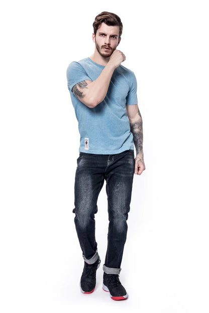 Men's Solid T-shirt Cotton t shirt Men Causal O-neck Basic Tshirt Male High Quality Classical Tops