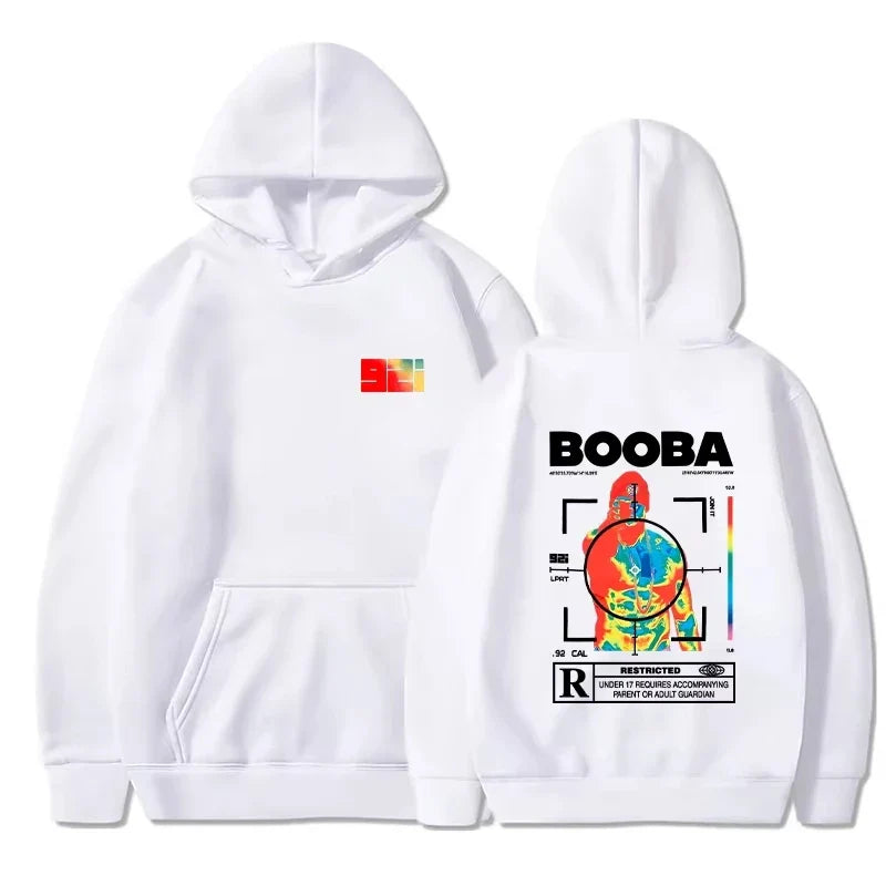 B2O Hoodies Men's Stylish Printed Long Sleeve Sweatshirts Women's Casual Harajuku Street Style Sweatshirts Pullovers Sudaderas
