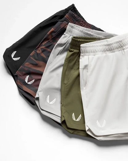 Men's Quick-Drying Shorts Summer Gym Workout Running Basketball Sports Breathable Slim Fit Casual Training Streetwear Fashion‌