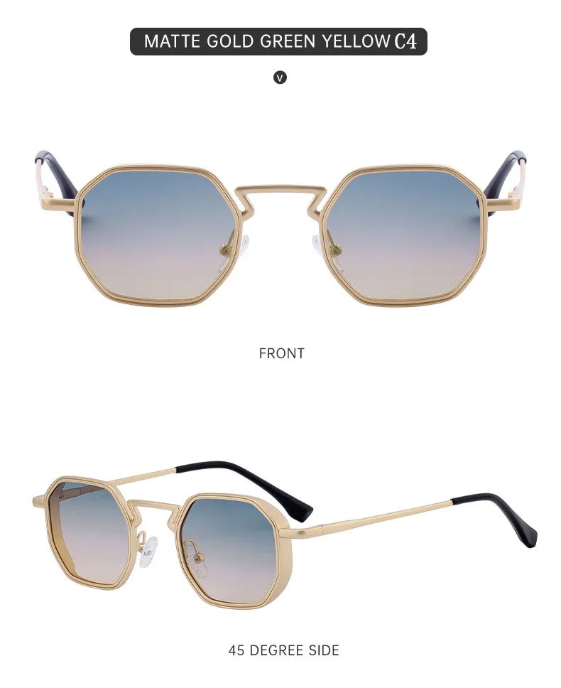 Vintage Steampunk Sunglasses Women 2025 Luxury Retro Punk Sunglass Men Fashion Glasses Gafas De Sol Hombre Lunette Soleil Femme