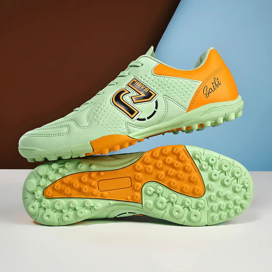 Men's football shoes TF broken nail outdoor sports shoes, wear-resistant and anti slip, exclusive to sports enthusiasts