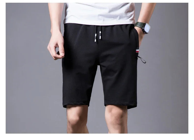 Men 2025 Summer Cotton Breeches Short Men Boardshorts Breathable Male Casual Shorts Mens Short Bermuda Beach Short Pants Hot