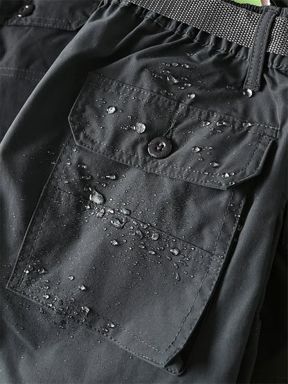New Hiking Pants Outdoor Casual Cargo Pants Men Spring Summer Trousers/Shorts Outdoor Sport Trekking Camping Fishing Pants M-4XL