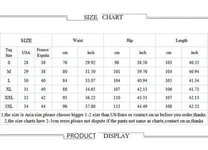 Retro Moto Biker Straight Elastic Jeans Men Zipper Hole Streetwear Punk Skinny Denim Cargo Pants Pantalones Hombre  Y2K Clothing