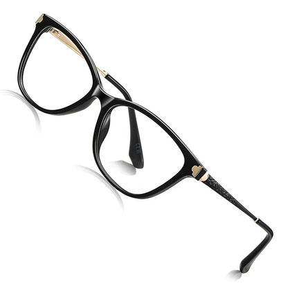 Classic Square Anti Blue Light Blocking Reading Glasses Women Prescription Glasses Computer Lightweight Eyeglasses LS231
