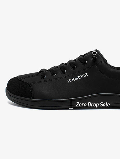 Barefoot Shoes Unisex Wide Toe Artificial Leather Sneakers Zero Drop Slip On Outdoor Lightweight Comfortable Shoes