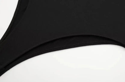 Women Fashion With Halter Neck Skinny Bodysuit Sexy Sleeveless Snap-button Female Playsuits Mujer