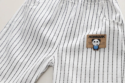 New Summer Kids Boys Clothes High Qulity Short Sleeve Gentleman Patchwork T Shirt Pants Toddler Boy Clothing Casual Outfits