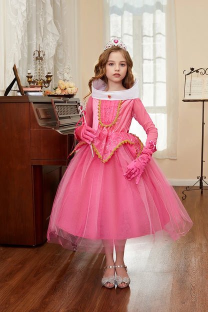 Children Princess Clothing Kids Elsa Anna Cinderella Rapunzel Party Cosplay Dresses Little Girls Christmas Halloween Dress Up
