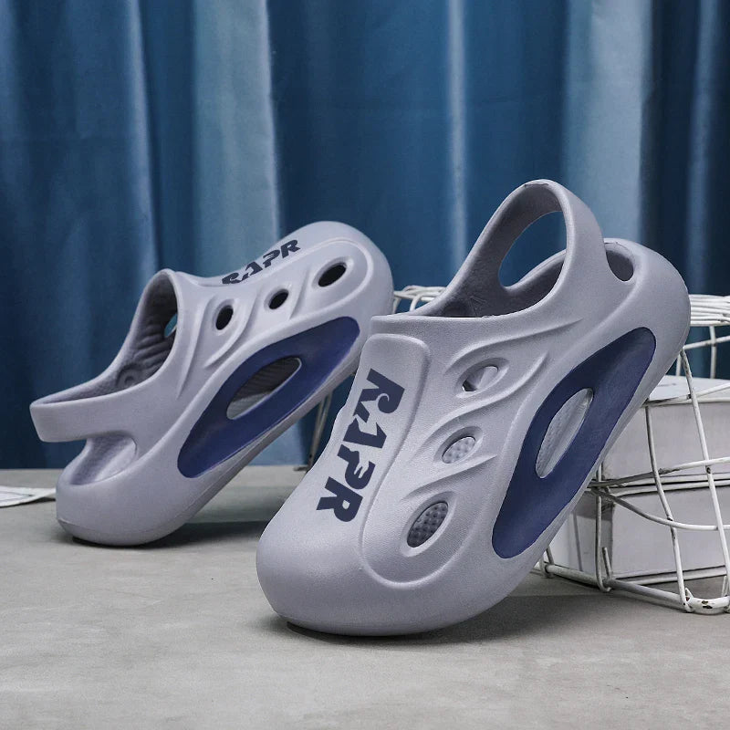 Summer New Children's Shoes Beach Anti-slip Breathable Boy Sandals Fashion Soft Home Children's Sports Shoes 6-12 Years
