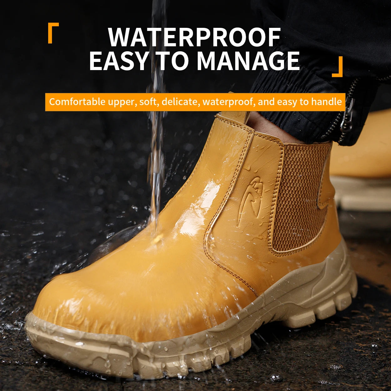 2025 Work Sneakers Men Indestructible Shoes Work Safety Shoes With Steel Toe Cap Puncture-Proof Male Security Protective Shoes