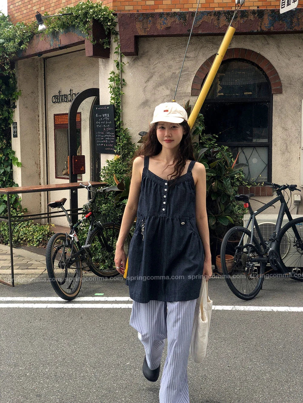 Korean Sle ort Denim Overalls Women's Faionable Summer Dr Vest Dr No Brand Commute Sle 00% Other Material