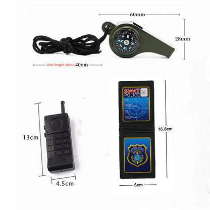 Dress Up America Police Costume for Police Officer Costume for  - Cop Uniform Set with Accessories  Party Show Gifts