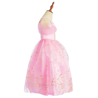 Kids Cinderella Dress Up Clothes Baby Girl Halloween Aurora Princess Dresses Child Birthday Party Little Rabbit Cosplay Costumes