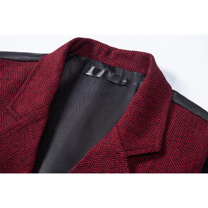 Waistcoat Man British Style Turn Down Collar Men Vest Slim Solid Double-breasted Sleeveless Versatile Male Suit Vest