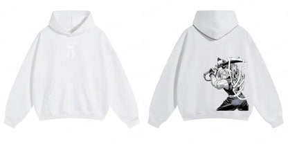 Demon Slayer: Kimetsu no Yaiba Men Hoodie Sweatshirt Tengen Uzui Anime Spring Autumn Boy Long-sleeved Parent-child Outfit